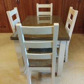 Dining Table and Four Chairs
