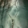 silver necklace with pendant Image 2