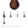 Aquila iUke playable Piccolo tiny sized ukulele new with case Image 8