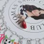 Thomas Sabo Red Clog Shoe 925 sterling silver club charm Image 6
