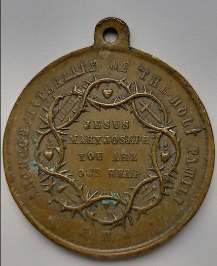 Rare Antique Religious Medal