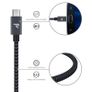 RAMPOW 2M Micro USB Fast Charging QC 3.0/2.0 & Data Sync Nylon Braided Cable (Brand New/Warranty) Image 3