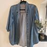 Denim Chambray Blouse - Object Image 2