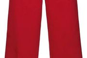 Tommy Hilfiger Women's Bell Bottom Hw C CLR Straight Jeans, Red,  S / 30