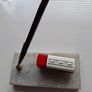 Vintage Oil ADVERTISING Pen holder on marble with oil lorry  TEDCASTLES OIL PRODUCTS Image 4