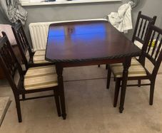 Dining table & chairs