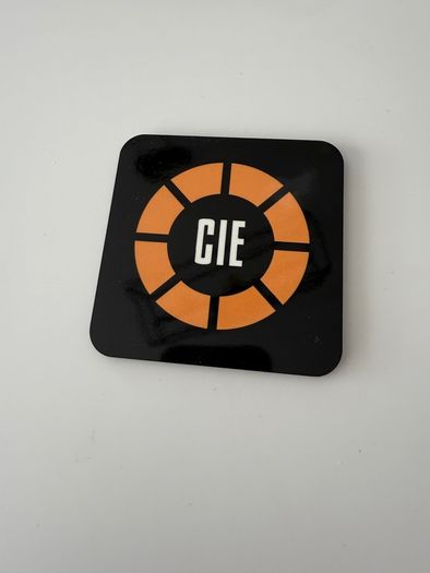 CIE Retro Square Coaster