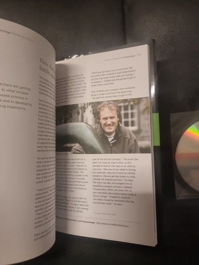 Flashes of Brilliance: The Cutting Edge of Irish Science . Signed by the author
