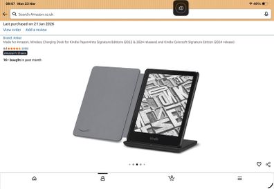 Kindle Wireless Charging Dock