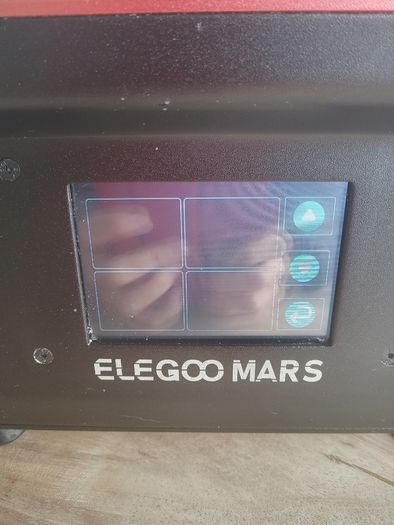 Mars elegoo 3d resin printer