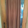 BNWT Next Wide Chocolate Brown Rochelle summer pants size UK18 EU46 Postage included Image 7