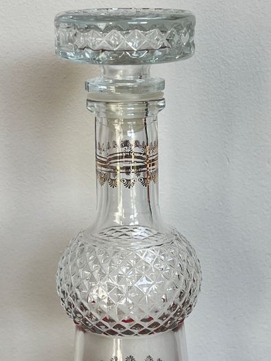 Vintage Italian Glass Decanter by Modder