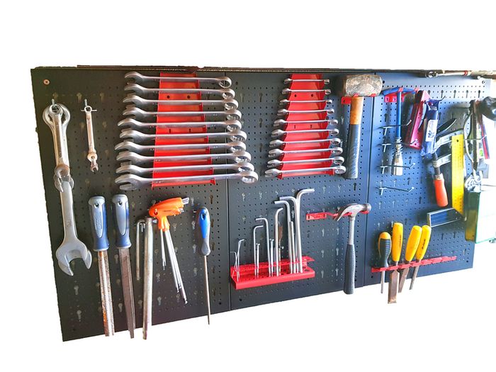 Metal Wall Mounted Storage Kit