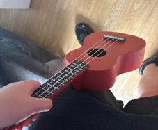 Ukulele red