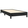 Bed Frame without Mattress Black 90x190 cm Single Single Velvet Image 2