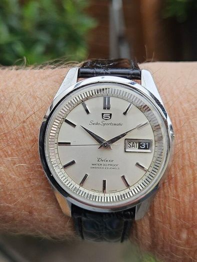 Watch Seiko 5 Sportsmatic Deluxe. 1965.