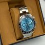 Custom Seiko Mod Daytona Style Blue Dial Image 5