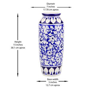 Handmade and Hand Painted Large Ceramic Vase | Warehouse Clearance | Massive Discount | Bargain prices