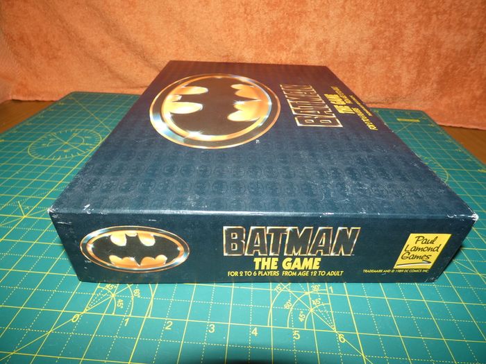 Rare Batman The Game 1989 Paul Lomond Games Made In Uk Unused