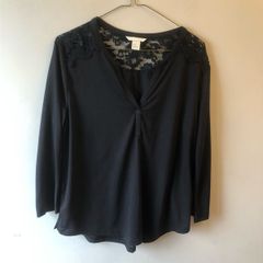 H&M black blouse (medium)