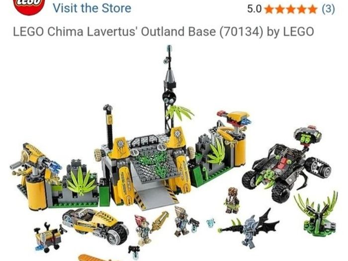 80 Euro Each!! - Lego Legends of Chima - Retired Sets