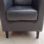 Tub Chair Faux Leather Image 7