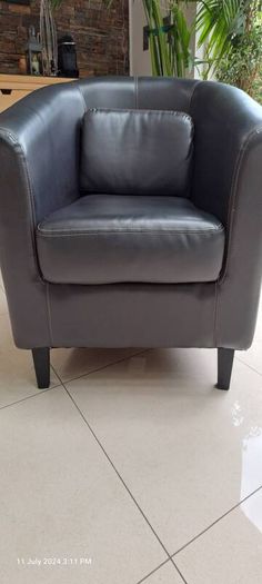 Tub Chair Faux Leather