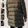 Next Long Length Puffer Parka Jacket Image 3