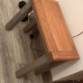 wooden side table Image 2