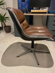Leather office chair