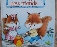 Child's Book 'Making New Friends' by Jane Carruth