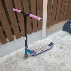 Stunt rewind scooter