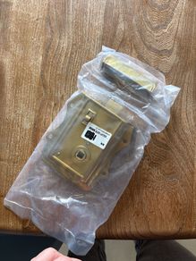 4 sets of Brass door latch's