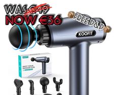 NEW SALE | Massage Gun, Powerful Massage Gun Deep Tissue Massager, 30 Speeds Muscle Massage Gun with 8 Heads, LCD Display