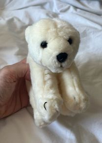 Little white polar bear teddy