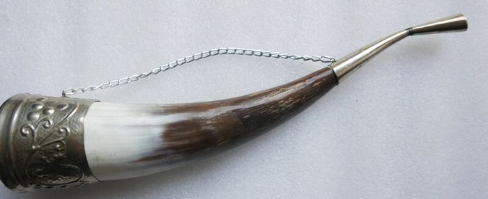 Vintage Decorative Drinking Horn