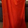 stunning red formal dress with side slit Image 5