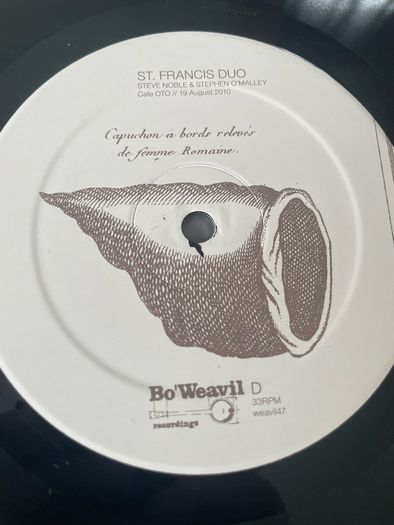 St. Francis Duo (Sunn O))) / Stephen O'Malley & Steve Noble) - St. Francis Duo