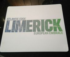 Mousepad/mousemat (new). Limerick Inscription.