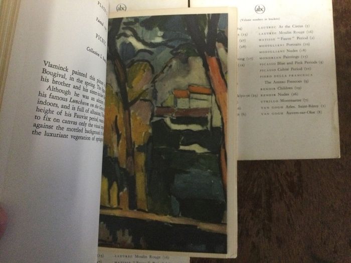 Vintage Art Books X 7 ( Small) - Reduced