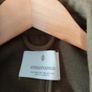 Stradivarius Khaki Soft-Touch Trench Coat Size XS Image 4