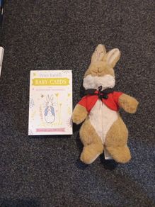 Peter rabbit baby milestone cards and plus rabbit