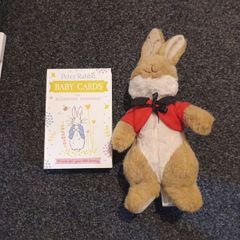 Peter rabbit baby milestone cards and plus rabbit
