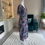 Ladies Navy Multi Coloured Print Dress from DIVA Carella. Size XL UK 14-16/ EU 42-44 Image 8
