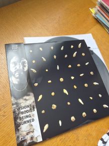 Clipping "Visions of Body's Being Burned" vinyl record