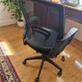 Black Office Chair Image 2