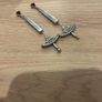 Balenciaga Goth Sword Earrings Image 3