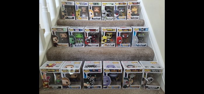 Various Funko Pops