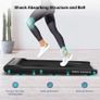 Walking Pad Smart AI Under Desk Treadmill Portable Small 2 in 1 Treadmills for Home Office Jogging Running Machine TicSports Zwift Kinomap with LED Display Remote Control 6 KMH Easy Storage Image 7