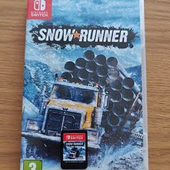 Nintendo switch game Snow Runner